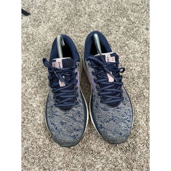 Brooks Women's Ghost 11 Running Shoes Athletic Sneakers Blue/Purple Size 10 - Picture 4 of 11